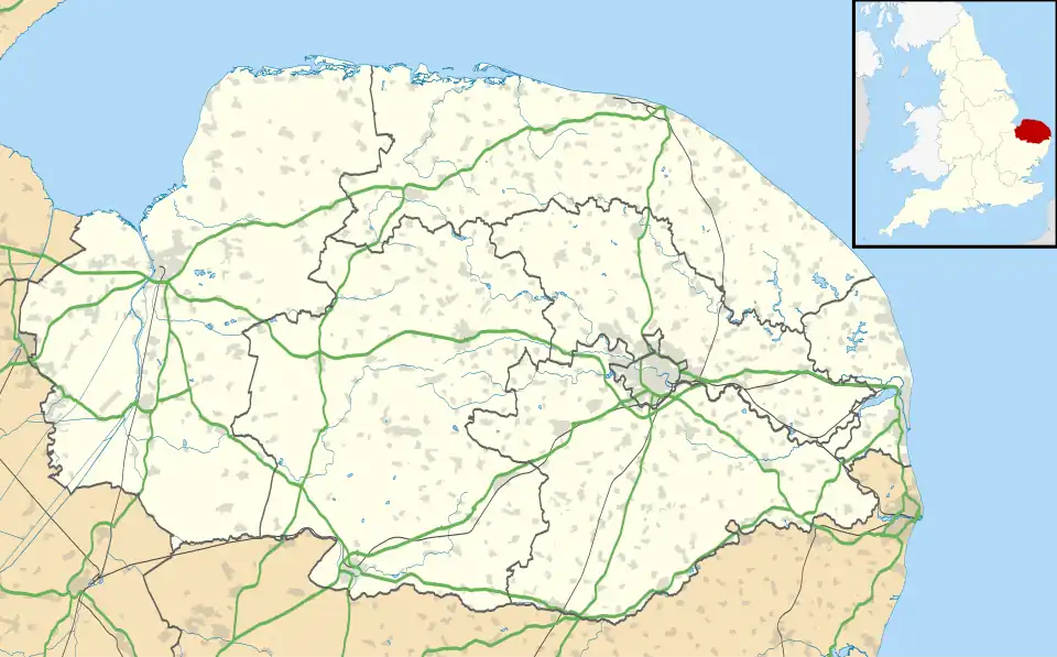 Hethersett is located in Norfolk