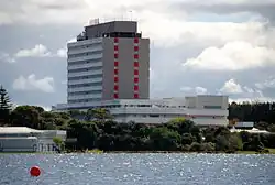 image of The Main Tower Block of North Shore Hospital