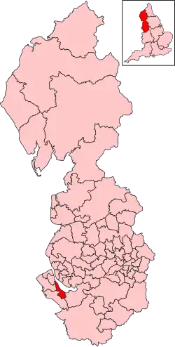 Map of constituency