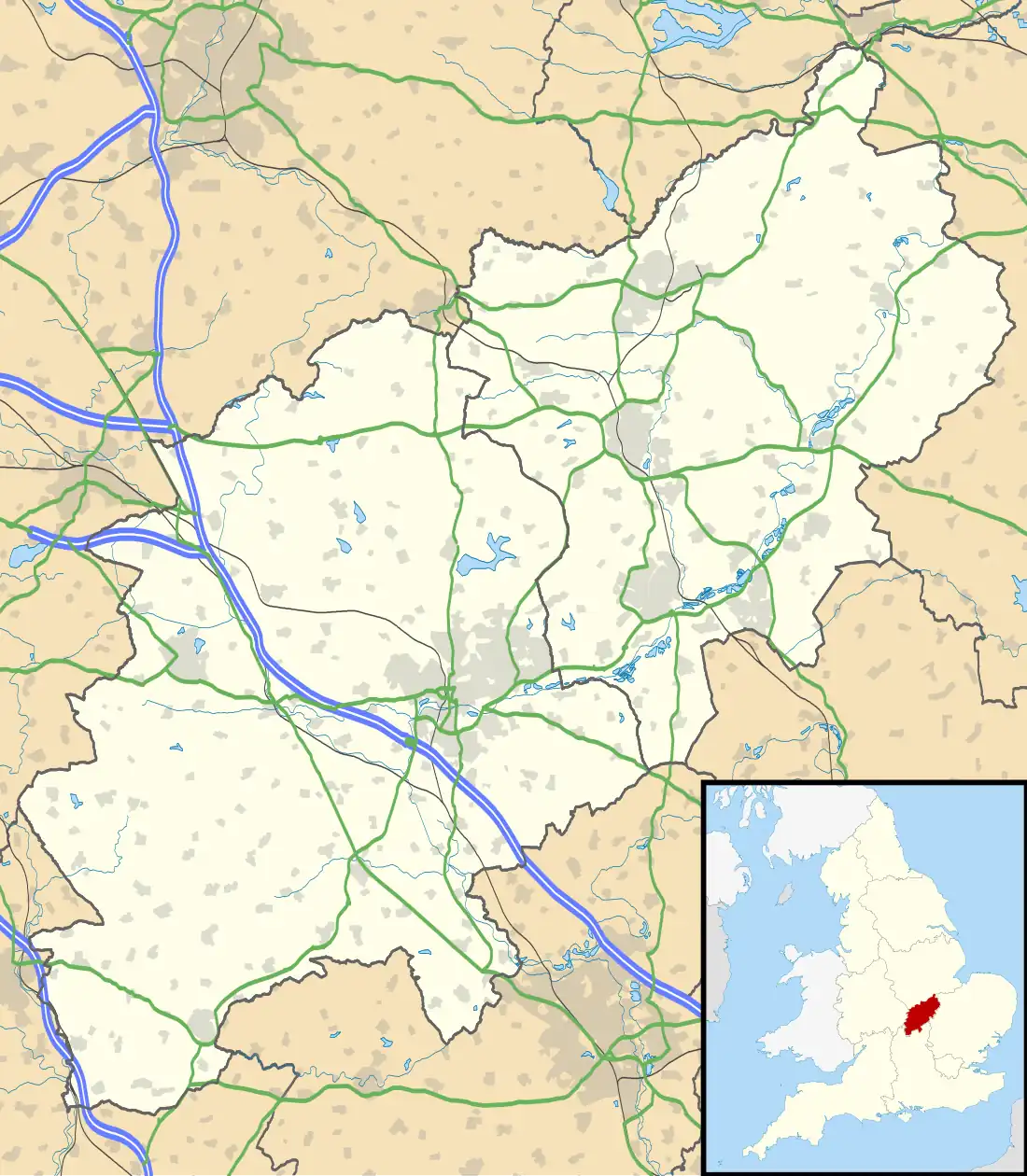Oundle is located in Northamptonshire