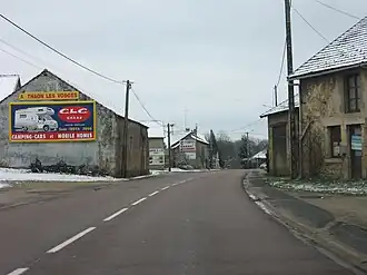 A view within Noyers