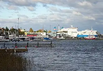 Port of Nynäshamn.