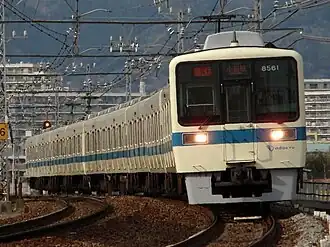 8261, the set involved in the lightning-strike incident, in 2012