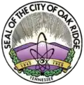 Official seal of Oak Ridge, Tennessee
