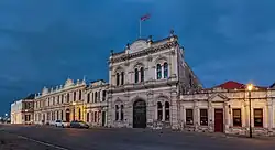 Oamaru's historic section of Tyne Street
