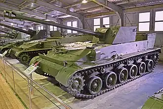 SU-100P in the Kubinka Tank Museum