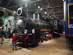 Od-1080 at the Russian Railway Museum, Saint Petersburg
