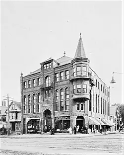 Odd Fellows Building, Somerville, Massachusetts, 1885.