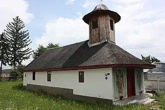 Archangels' wooden church in Urleta