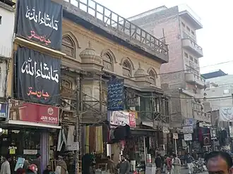 Image 1Much of Peshawar's old city still features examples of traditional style architecture. (from Peshawar)