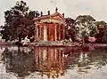 Alberto Pisa – Ornamental pool in Villa Borghese (1905)