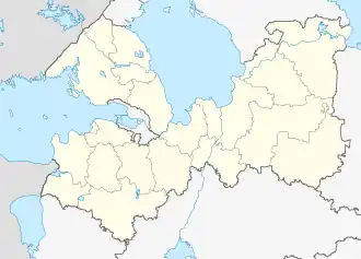 Vyritsa is located in Leningrad Oblast