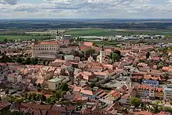 View of Mikulov from Svatý kopeček