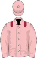 Pink, maroon epaulets
