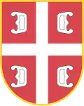 Shoulder patch on service uniforms of the Serbian Armed Forces