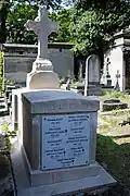 Grave of Bapst, Père Lachaise Cemetery