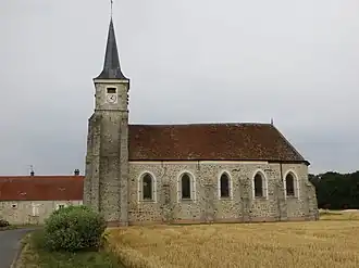 The church in Pézarches