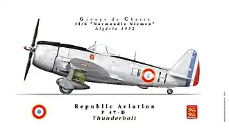 P-47D French Algeria 1952