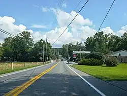 PA 117/PA 241 southbound in Colebrook