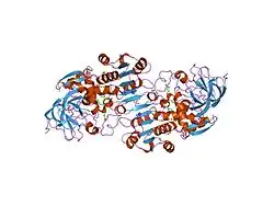 1ma0: Ternary complex of Human glutathione-dependent formaldehyde dehydrogenase with NAD+ and dodecanoic acid