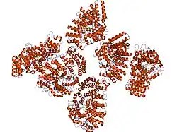 1n4r: Protein Geranylgeranyltransferase type-I Complexed with a Geranylgeranylated KKKSKTKCVIL Peptide Product