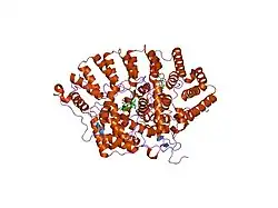 1s63: Human protein farnesyltransferase complexed with L-778,123 and FPP
