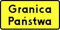 T-17 "plate indicating state border"