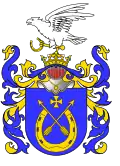 Coat of arms of Szaszewicz (Sasiewicz) family from Troki Voivodship