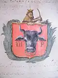 Coat of arms of Czermno (1745)