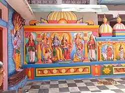 Sculpture of Ram Darbar