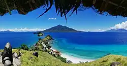 Maripipi Island as seen from Sambawan Island