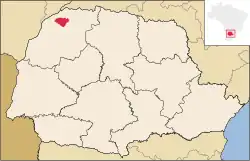 Location of Loanda