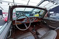 1955 Aston Martin DB2/4 Drophead Coupé interior