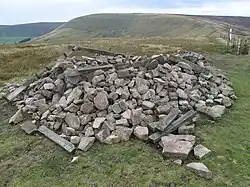 The summit of Parlick in 2009