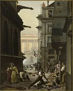 Scene on 29 July 1830 by Paul Claude-Michel Carpentier