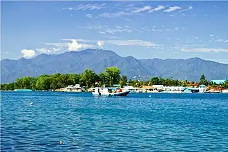 View from the Doreri Bay near Manokwari.
