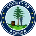 Official seal of Pender County