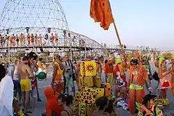 People at the Kazantip music festival in 2007