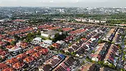 Taman Perling is seen at the background.