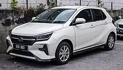 Perodua Axia AV (front)