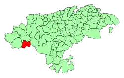 Location of Pesaguero