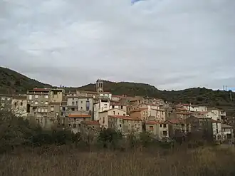 A general view of Pézilla-de-Conflent