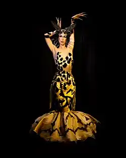 Jessie Precieuse in MajestiX outfit, "Fierté Montréal" 2023