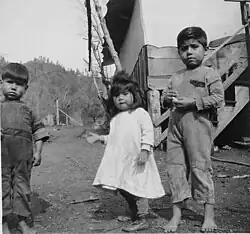 Young members of the Chukchansi tribe, California, ca. 1920