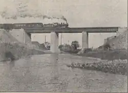 Grand Trunk Railway bridge over Duffins Creek, 1908