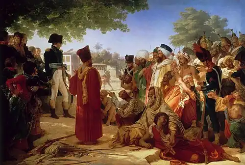 Napoleon Pardoning the Rebels at Cairo (1808), Palace of Versailles
