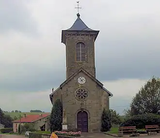 The church in Pierrefitte