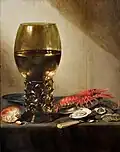 Still life by Pieter Claesz.