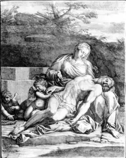 Engraving by Pietro del Pò