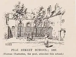 Pile Street School, 1897